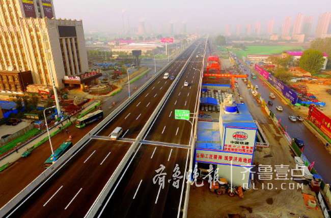 新东站将成济南最大交通枢纽,到市中心只需半